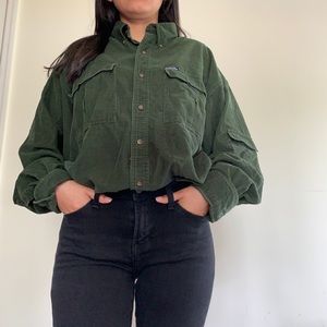 Chaps Ralph Lauren Green Long Sleeve Button Down